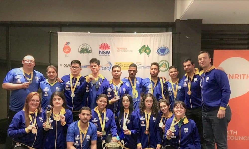 Goalball Feminino Fatura Ouro In Dito No Mundial De Jovens