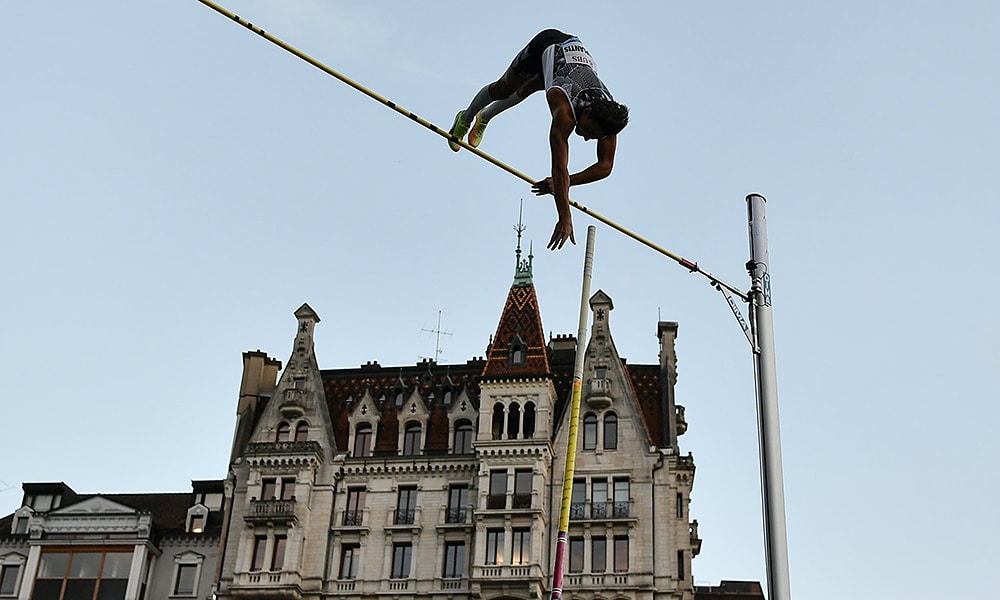 Armand Duplantis Thiago Braz liga diamante lausanne salto com vara Liga Diamante