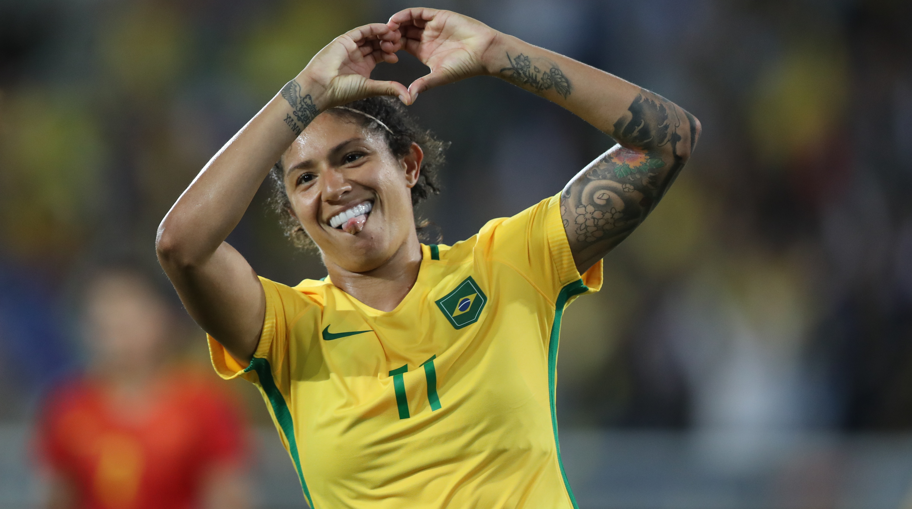 Cristiane jogadora de futebol