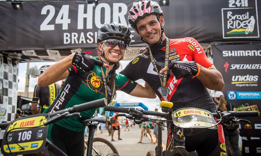 Carlos Henrique Paixão e Eliane Rezende vencem Brasil Ride