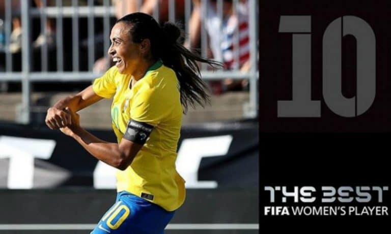 Pela Sexta Vez Marta é Eleita A Melhor Jogadora Do Mundo Pela Fifa 8837