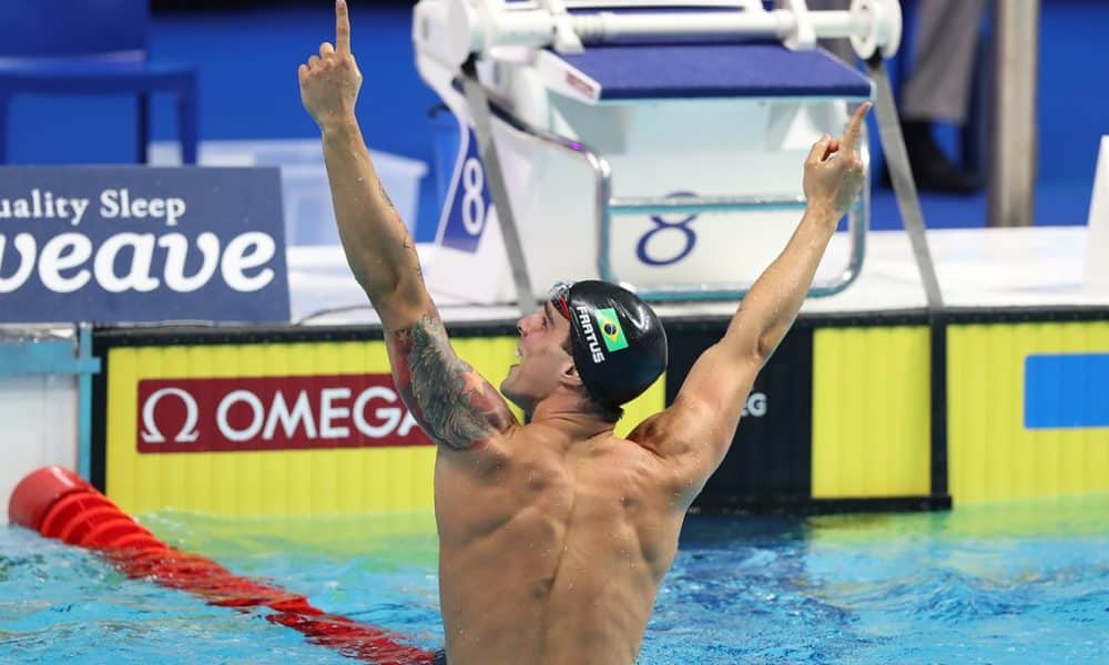 Pelo 3Âº Mundial Seguido Bruno Fratus Medalha Nos 50m Livre