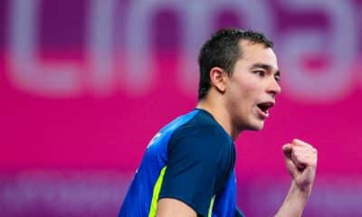 Hugo Calderano, do tênis de mesa, conquista vaga em Tóquio 2020 - (Abelardo Mendes Jr/Rede do Esporte)