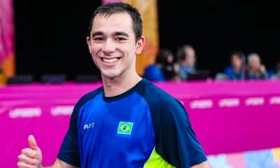 Hugo Calderano, do tênis de mesa