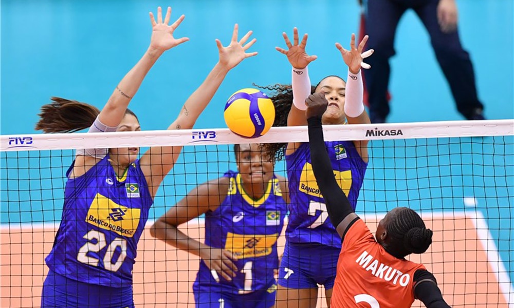 Ao vivo Brasil e Camarões pela Copa do Mundo de vôlei feminino