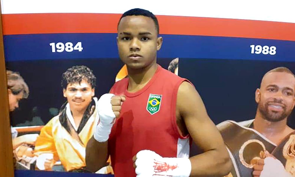 Dougas Andrade no Mundial de Boxe