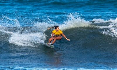 Tainá Hinckel nos Jogos Mundiais de Surfe