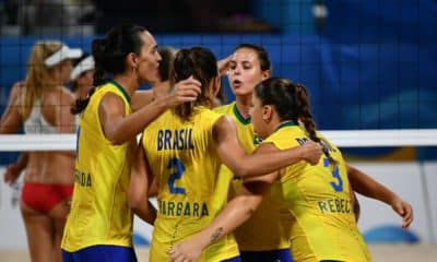 4x4 feminino de vôlei termina com a prata nos Jogos Mundiais de Praia