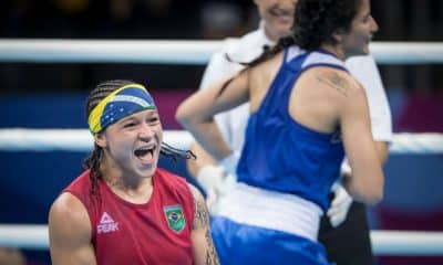 Bia Ferreira, do boxe