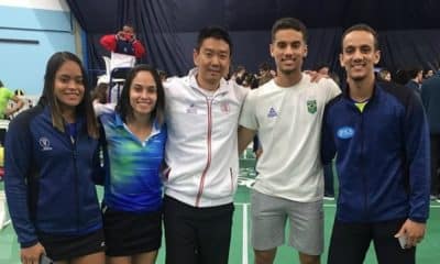 Equipe brasileira de badminton vai a quatro finais em Santo Domingo