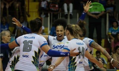 São Caetano x Sesc Rj - Superliga de vôlei feminina