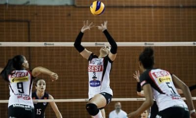 Sesi Vôlei Bauru enfrenta São Paulo pela Superliga feminina - Foto: Ricardo Bufolin/ECP