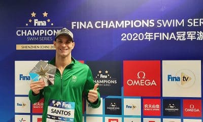 Nicholas Santos vence Champions Series de Natação em Shenzhen da fina