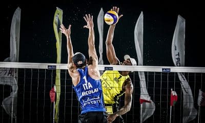 Bruno Schmidt Evandro Doha vôlei de praia