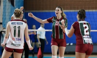 Fluminense encara o Curitiba Vôlei pela Superliga - Foto: Ricardo Bufolin/ECP