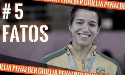 Com a medalha dos Jogos Pan-Americanos no peito, Giullia Penalber do wrestling é a participante do quadro do OTD #5fatos - Arte: Caio Poltronieri