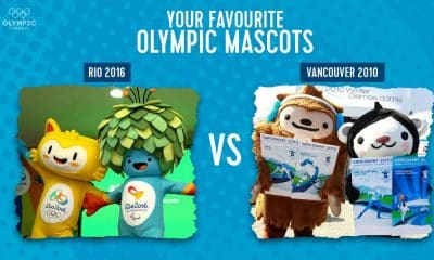 Vinicius e Tom mascotes Rio 2016 votação