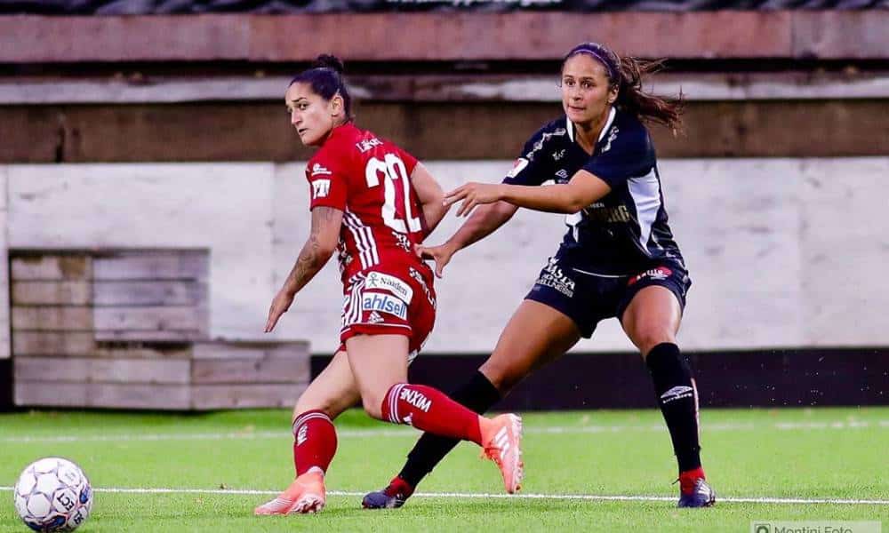 Fernandinha marca em 'jogo de 6 pontos' e Pitea segue invicto no Suecão