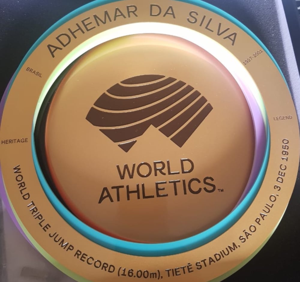 Adhemar Ferreira da Silva Bicampeão Olímpico Atletismo World Athletics