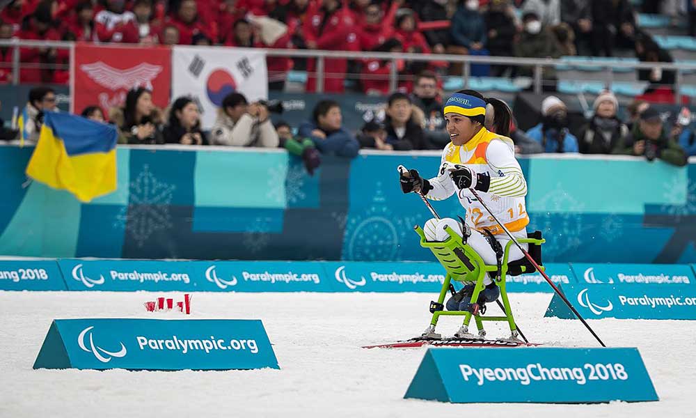 Aline Rocha Paralimpíada de Tóquio esqui cross country