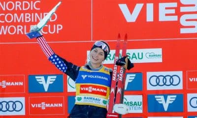 Tara Geraghty-Moats vence primeira etapa da Copa do Mundo de Combinado Nórdico