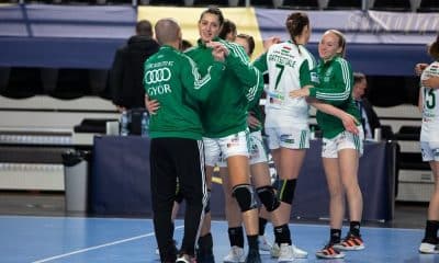 Duda Amorim Champions League de handebol feminino Gyori x Buducnost