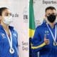 rafaela raurich e victor baganha campeonato sul americano de esportes aquáticos
