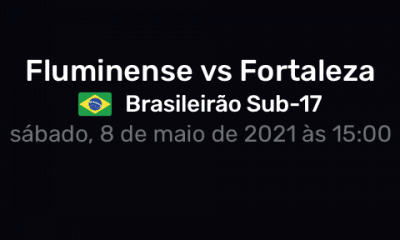 ASSISTA AO VIVO: Fluminense x Fortaleza pelo Campeonato Brasileiro Sub-17