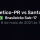 Assista ao vivo: Athletico x Santos pelo Campeonato Brasileiro Sub-17