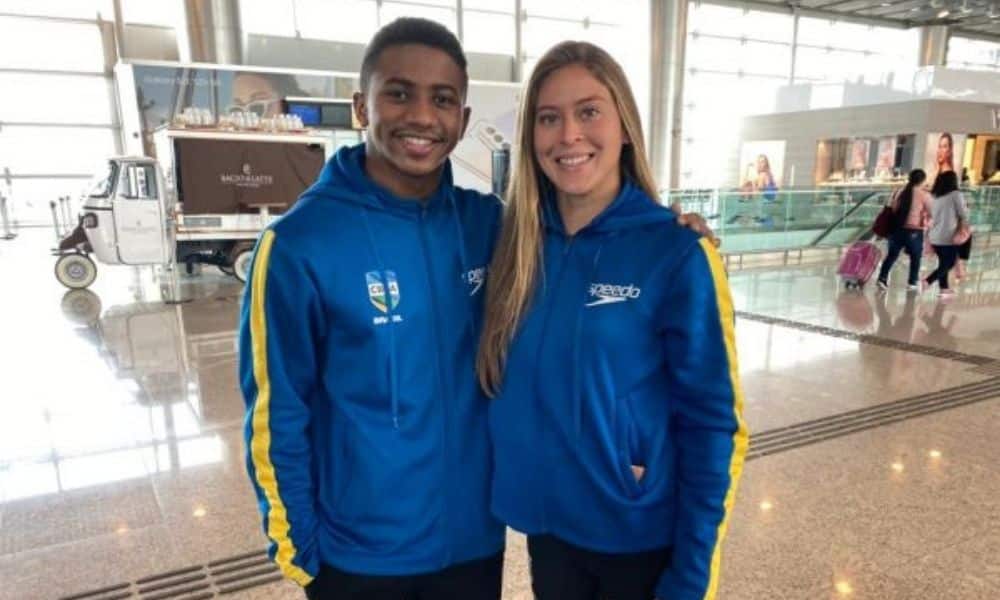 Isaac Souza e Luana Lira estão na Olimpíada