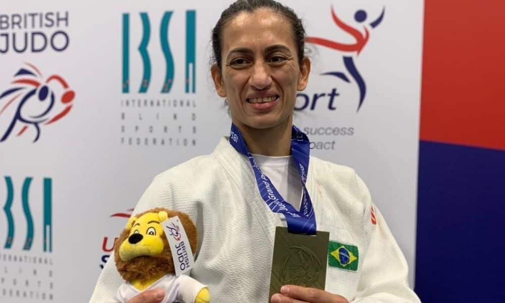 Lúcia Araújo Judô Paralímpico Ouro GP Inglaterra