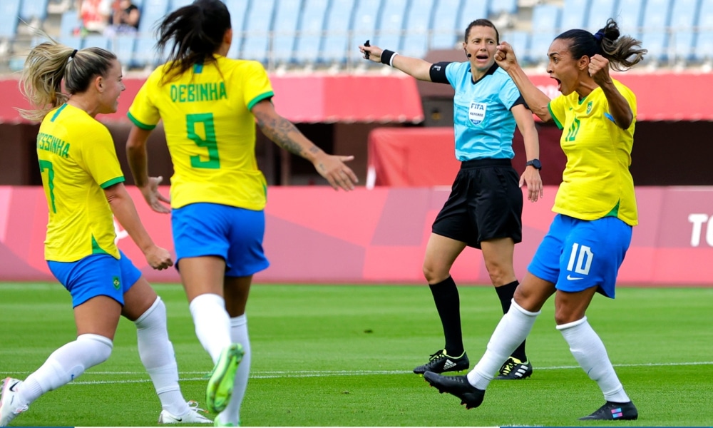 Brasil e China - Seleção feminina - Tóquio 2020