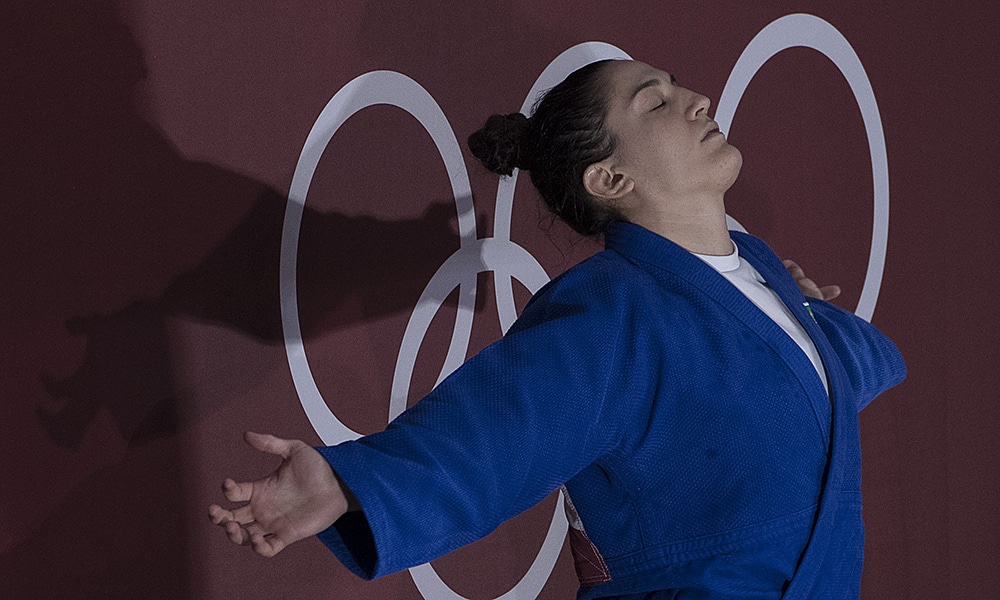 Mayra Aguiar judô medalha de bronze Tóquio