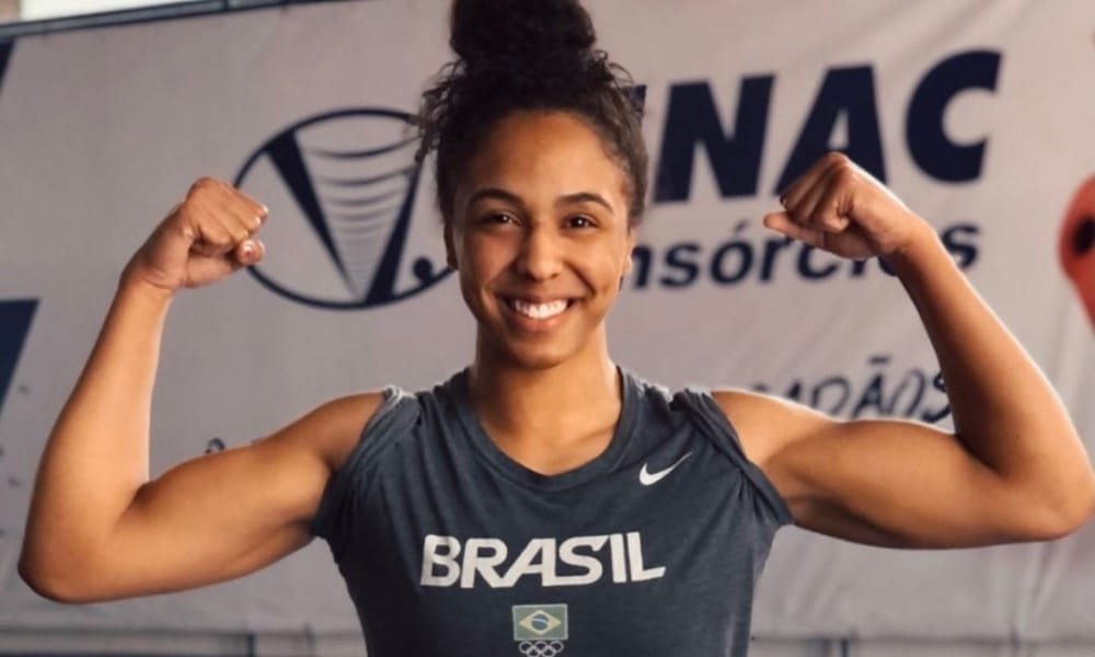 Meiriele Santos - Mundial Júnior de Wrestling