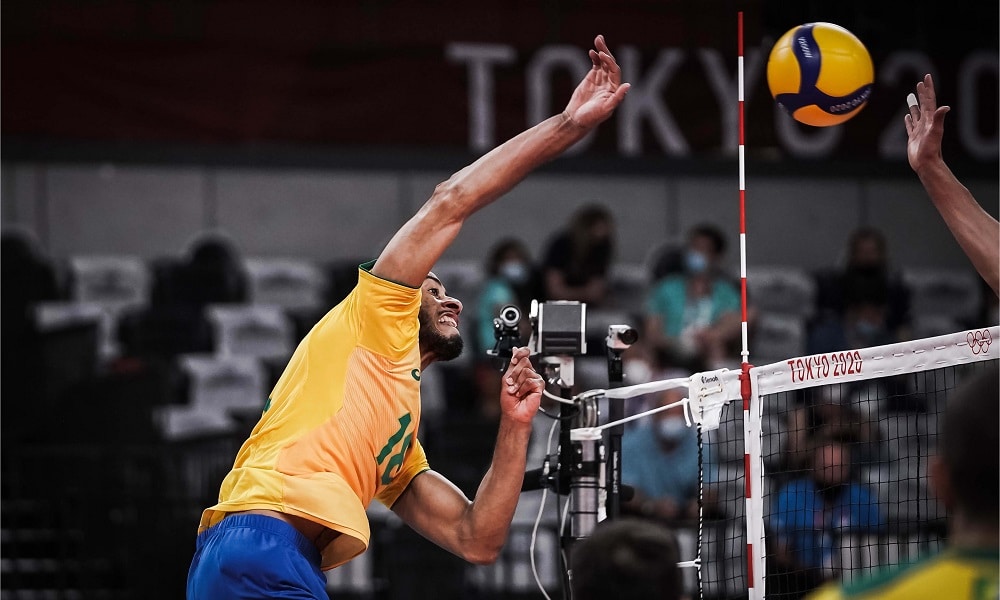 Brasil x Argentina Jogos Olímpicos vôlei masculino