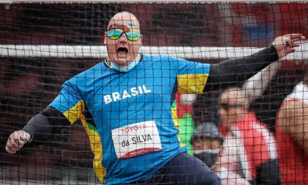 Alessandro Rodrigo lançamento de disco atletismo jogos paralímpicos de tóquio 2020 Grand Prix Marrakech