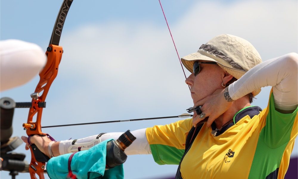 Fabíola Dergovis cai nas quartas de final do arco recurvo feminino nos Jogos Paralímpicos de Tóquio