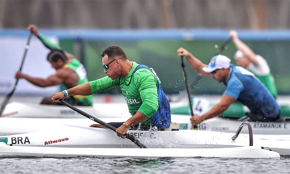 Caio Ribeiro canoagem velocidade jogos paralímpicos