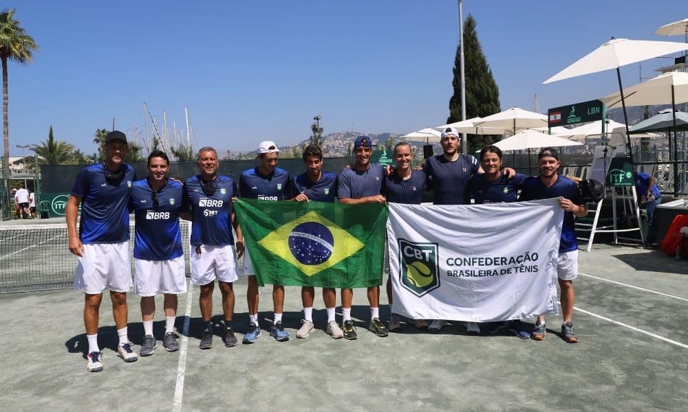 Brasil vence o Líbano por 4 a 0 pela Copa Davis
