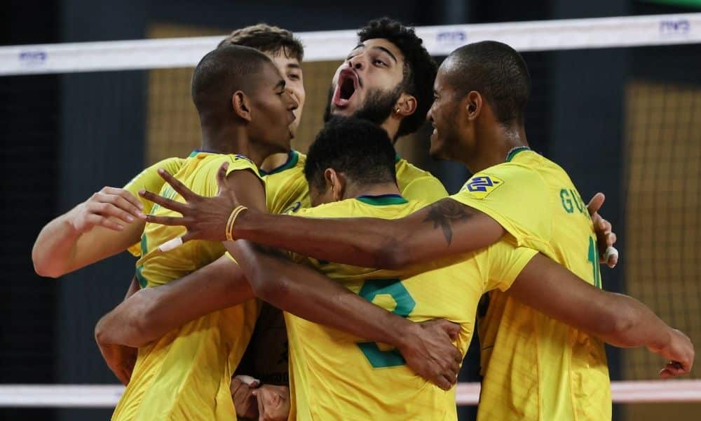 Brasil x Bélgica - Mundial Sub-21 masculino de vôlei