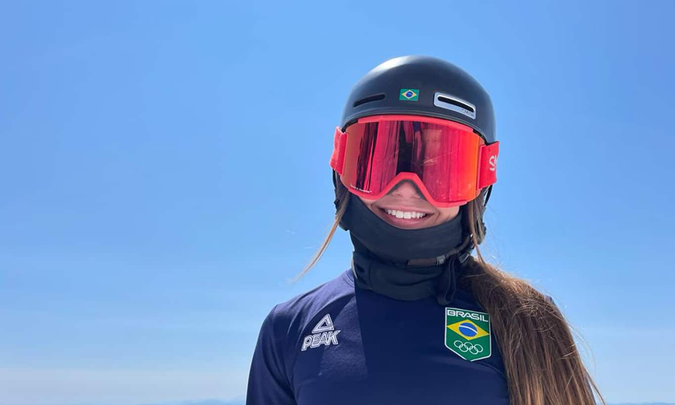 Sabrina Cass representa o Brasil no Esqui Freestyle Moguls