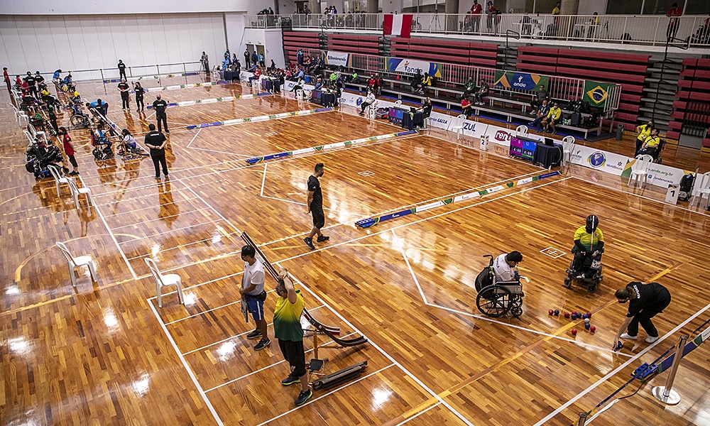 copa américa de bocha centro de treinamento paralímpico bocha brasileiros