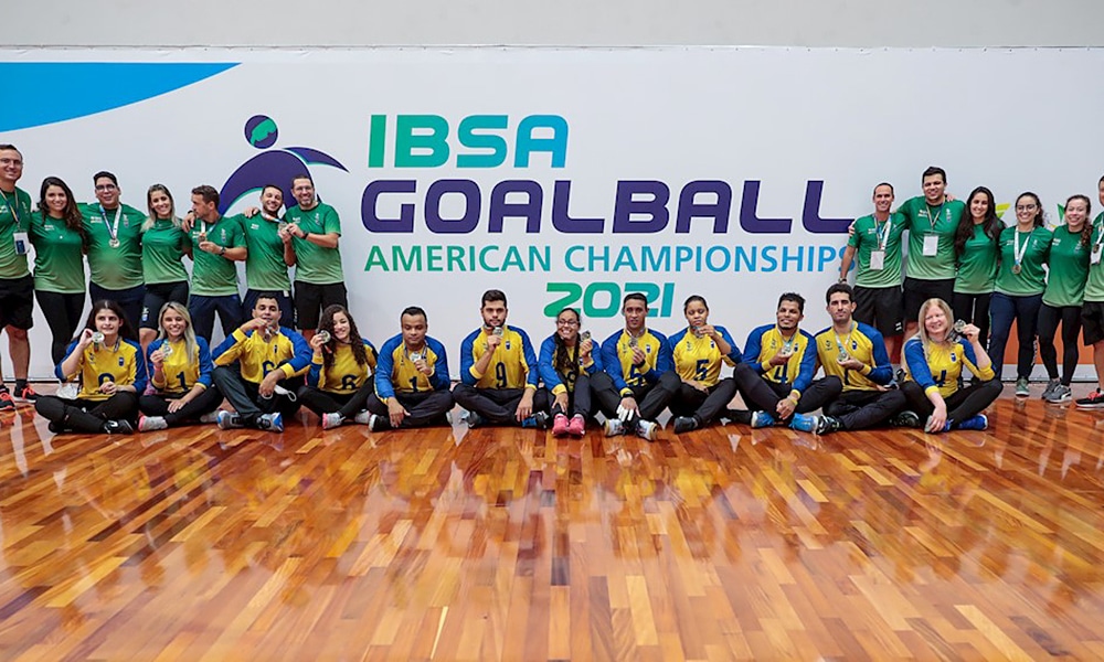 seleção brasileira goalball campeonato das américas goalball mundial de goalball Brasil