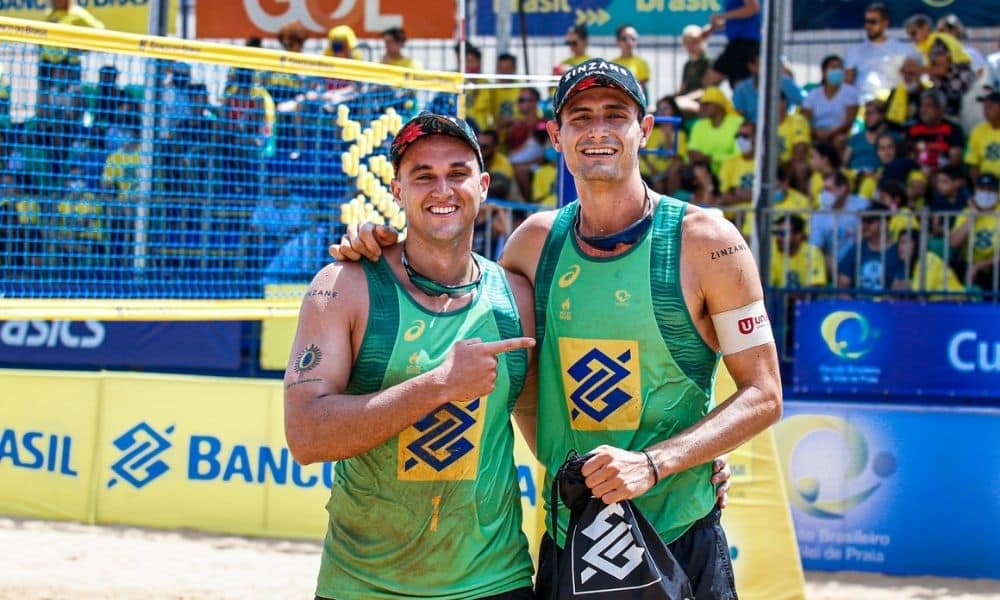 André/George quer quebrar jejum no Circuito Brasileiro de vôlei de praia