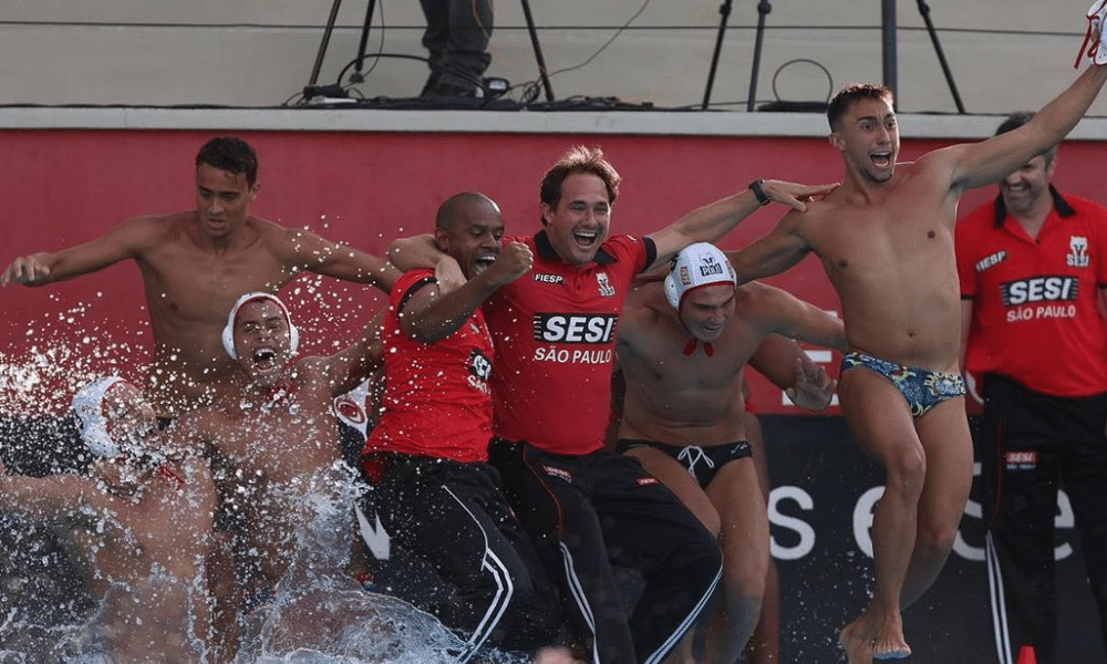 Sesi vence Flamengo Brasil Open de polo aquático Pinheiros