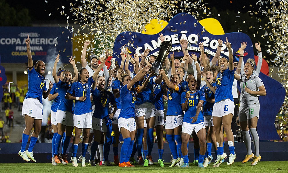 Futebol feminino: Brasil a um empate de ganhar a Copa América