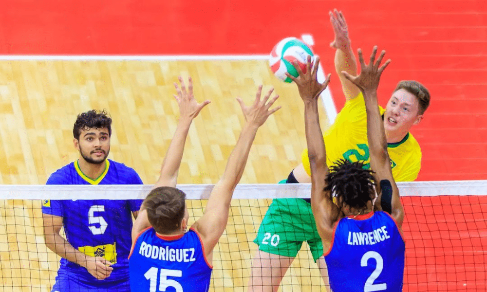 Brasil e Porto Rico Copa Pan-Americana de vôlei