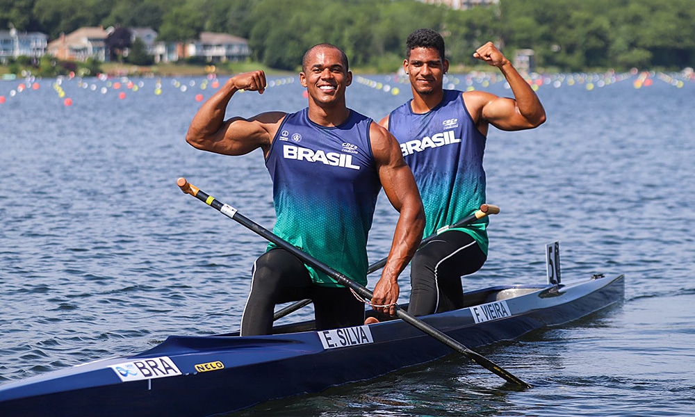 Erlon de Souza Filipe Vieira canoagem velocidade Mundial Canoagem Velocidade Paracanoagem C2 1000 m semifinal