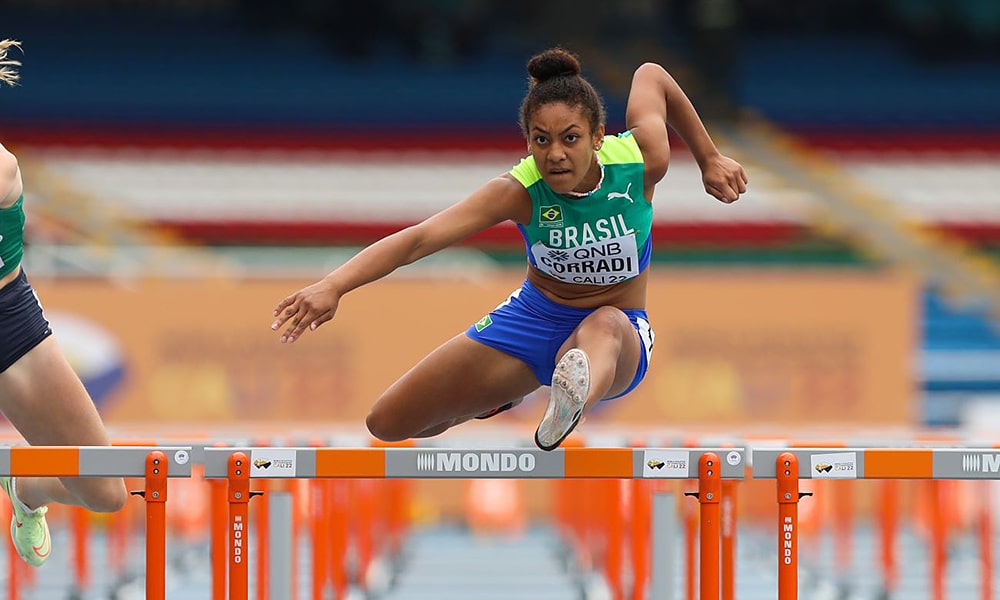 Giovana Corradi atletismo Mundial Sub-20 de atletismo final semifinal Cáli Colômbia 100 m com barreiras