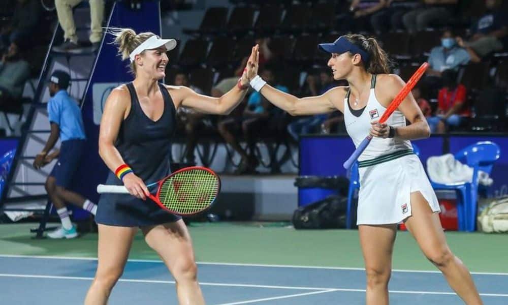 Luisa Stefani e Gabriela Dabrowski na final do WTA 250 de Chennai
